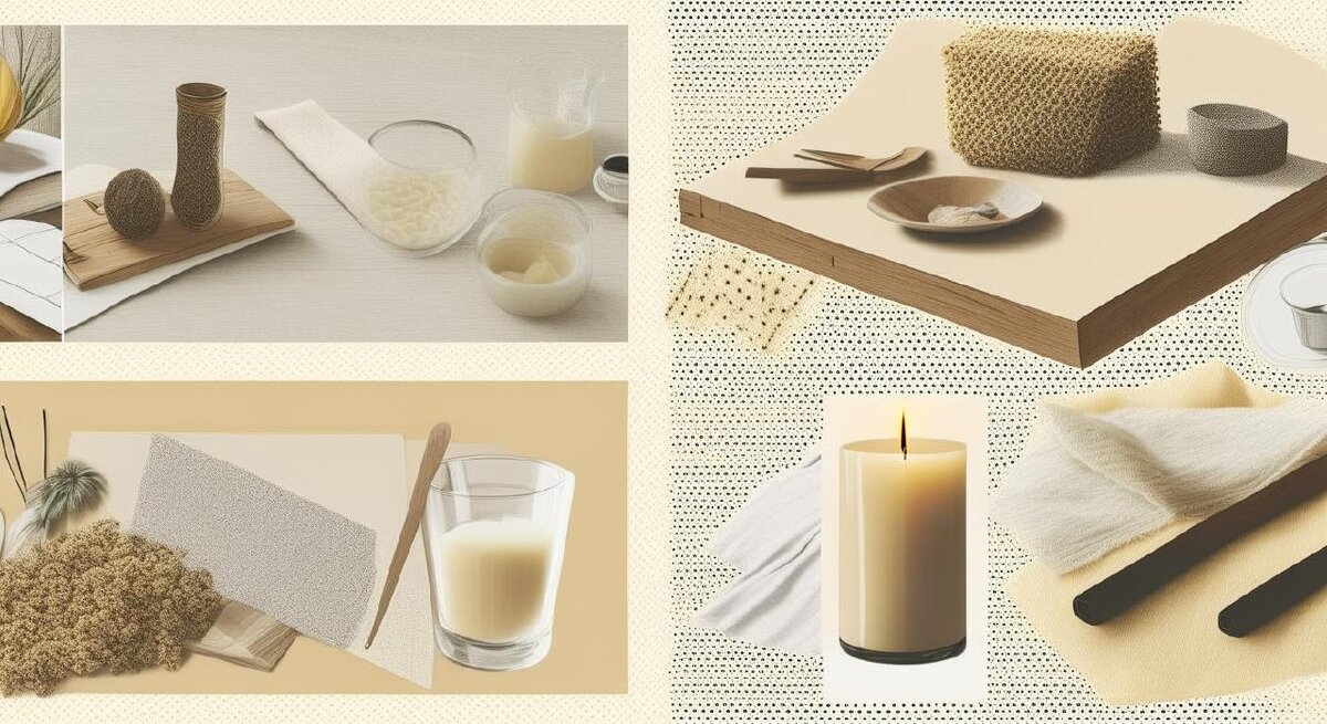 свечи и материалы