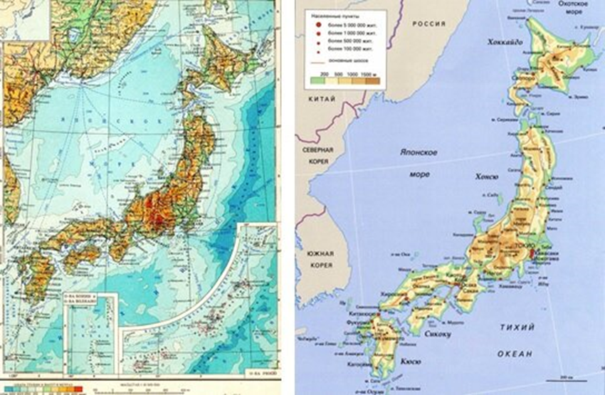 Япония располагаясь в восточной азии имеет
