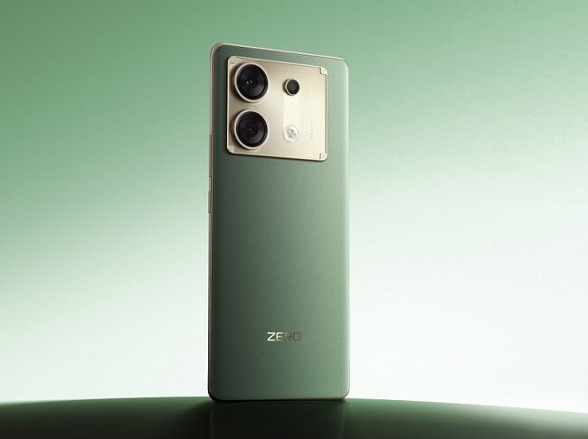 Смартфон Infinix ZERO 30 5G в зелёной расцветке: 108 Мпиксосновная камера