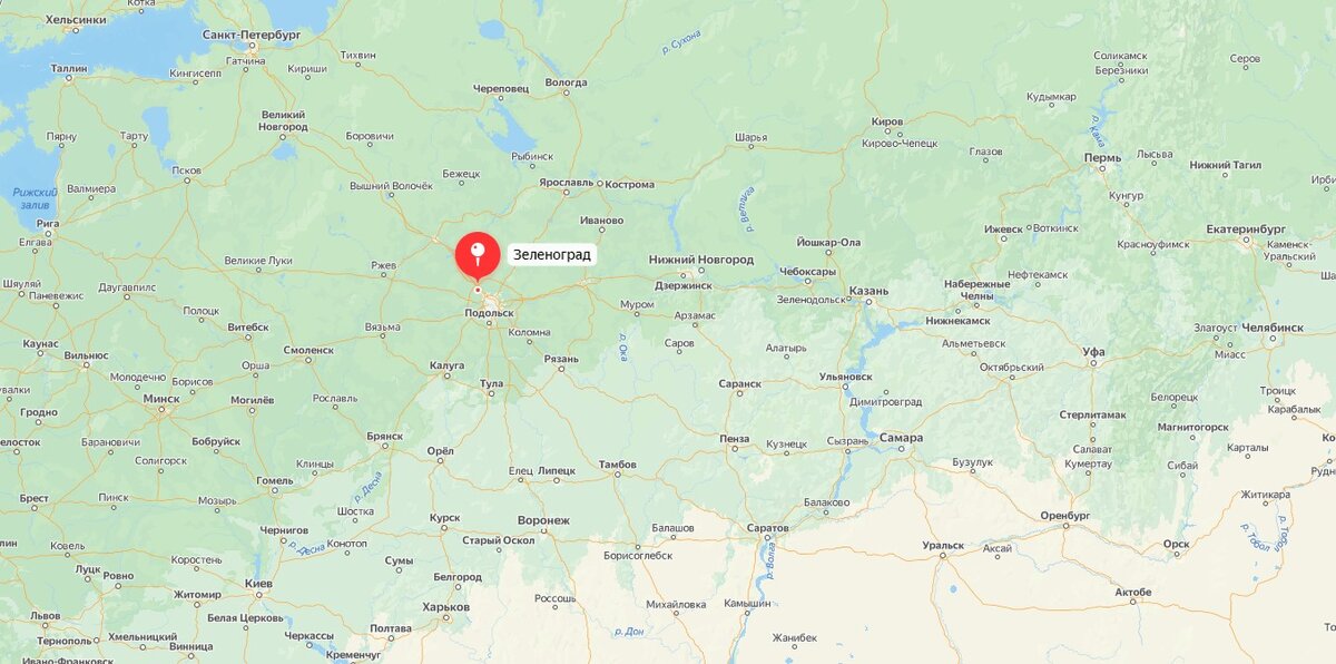 Расположение производства. Источник: yandex.ru
