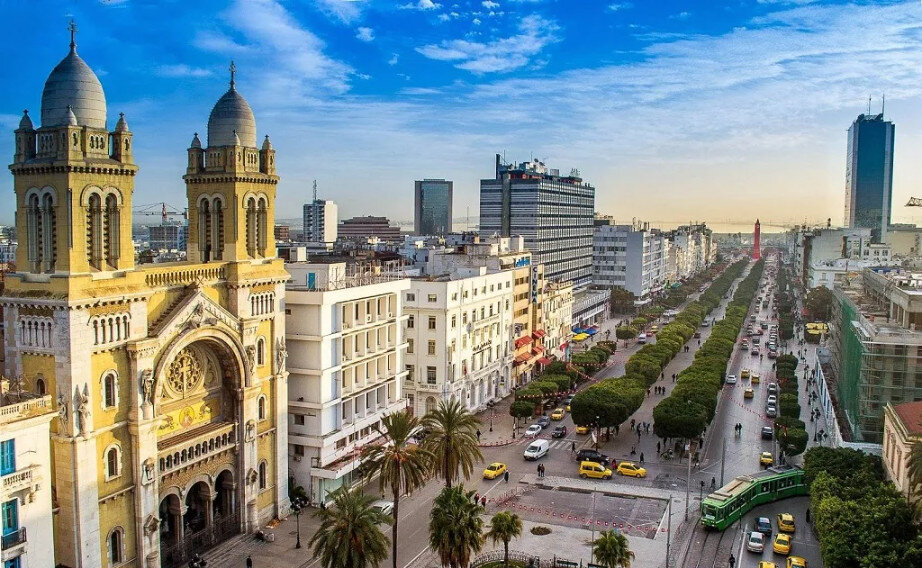 Проспект Хабиба Бугрибы в Тунисе (открытые источники)