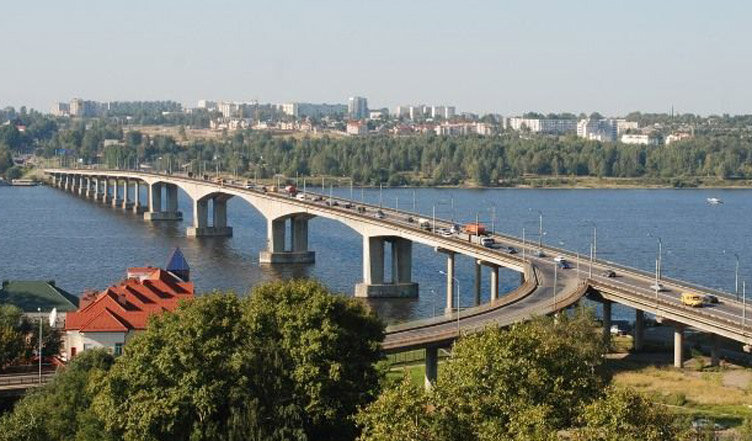 Мост через Волгу в г. Костроме