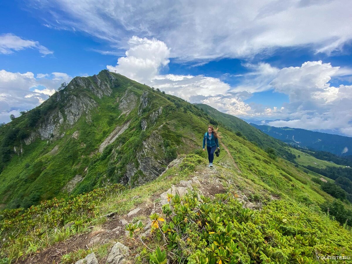 Поход в горы Сочи