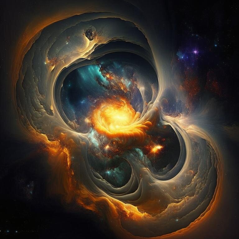 Газопылевые потоки в космосе