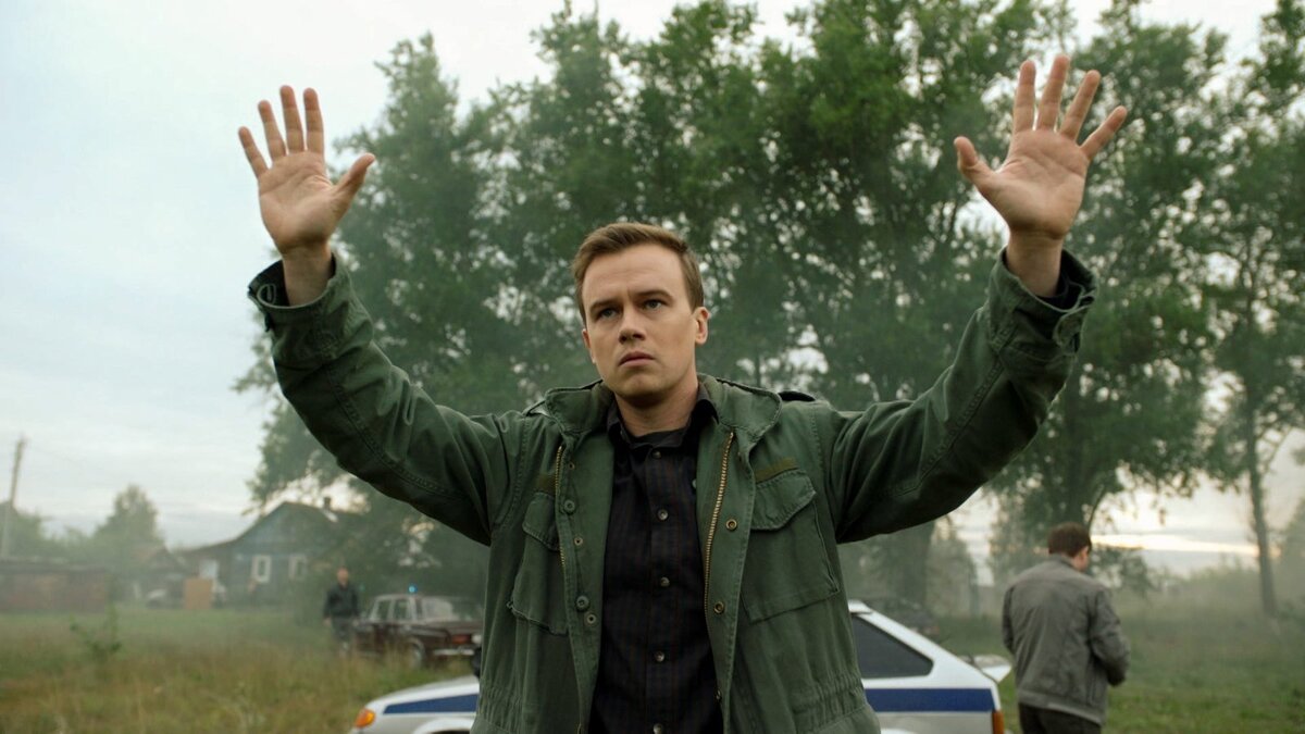 Алексей Бардуков. Кадр из сериала "Замаячный".