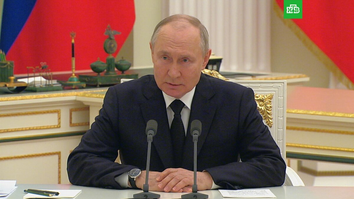    Путин: ЧВК «Вагнер» полностью обеспечивалась государством