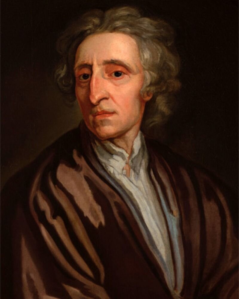 Джон Локк (1632-1704) английский философ.