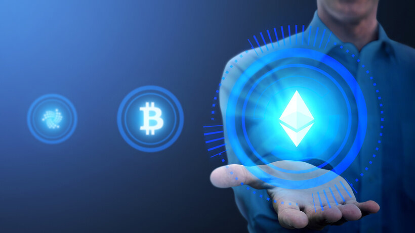    Криптовалюта Ethereum © Freepik