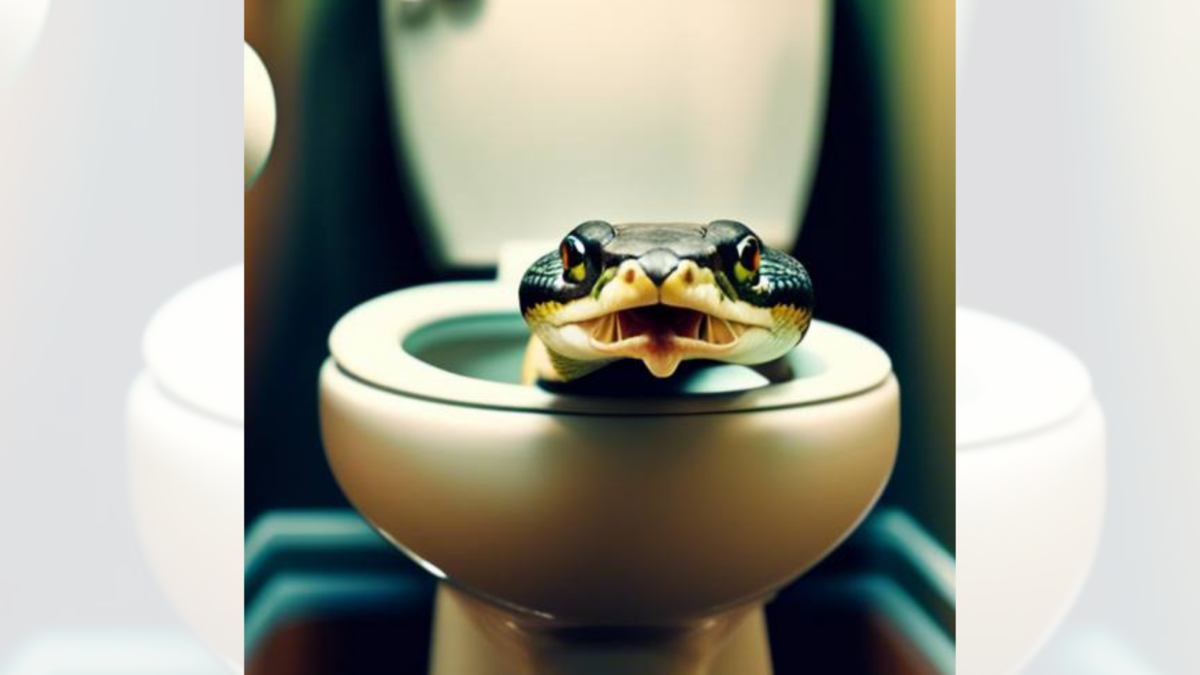 Одна из таких находок произошла 18 июля, когда женщина, проводившая ремонт в частном доме в подмосковных Мытищах, обнаружила в унитазе огромную змею