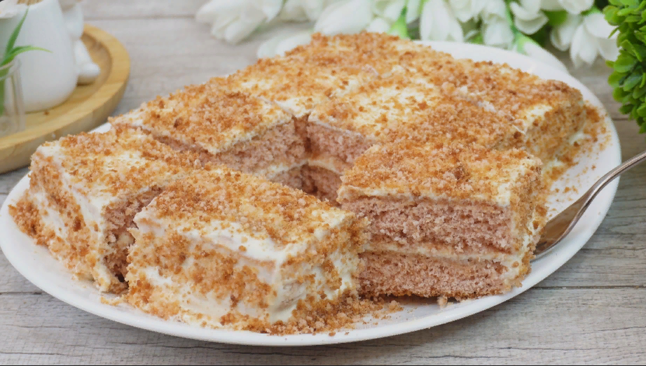 Торт "Кисельные берега" за 20 минут вместе с выпечкой! Еще один супер 😋 рецепт торта Вам в копилочку.