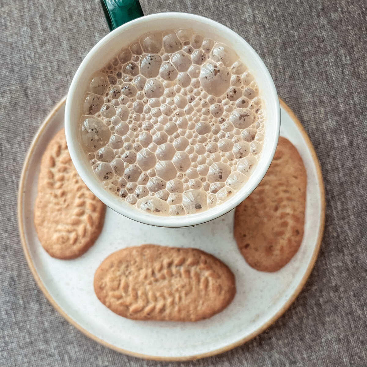 Протеиновый коктейль из семян конопли, тыквенных семян, семян льна и семян амаранта.