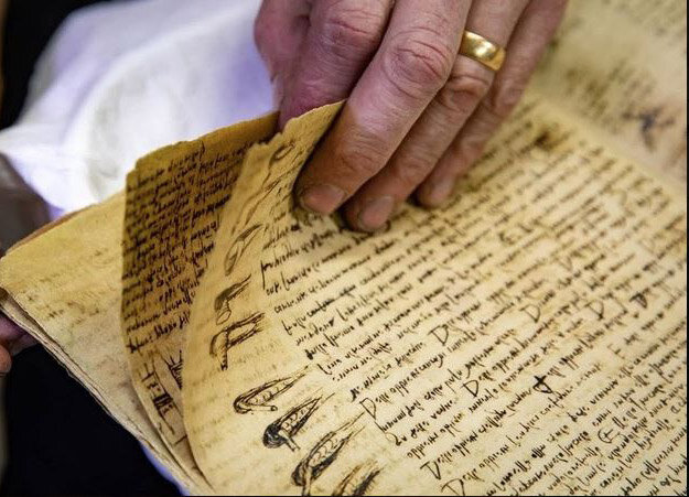 Рукописи  Леонардо "Лестерский  кодекс" 