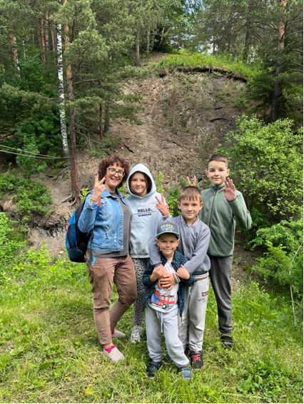 В походе на дальнее озеро