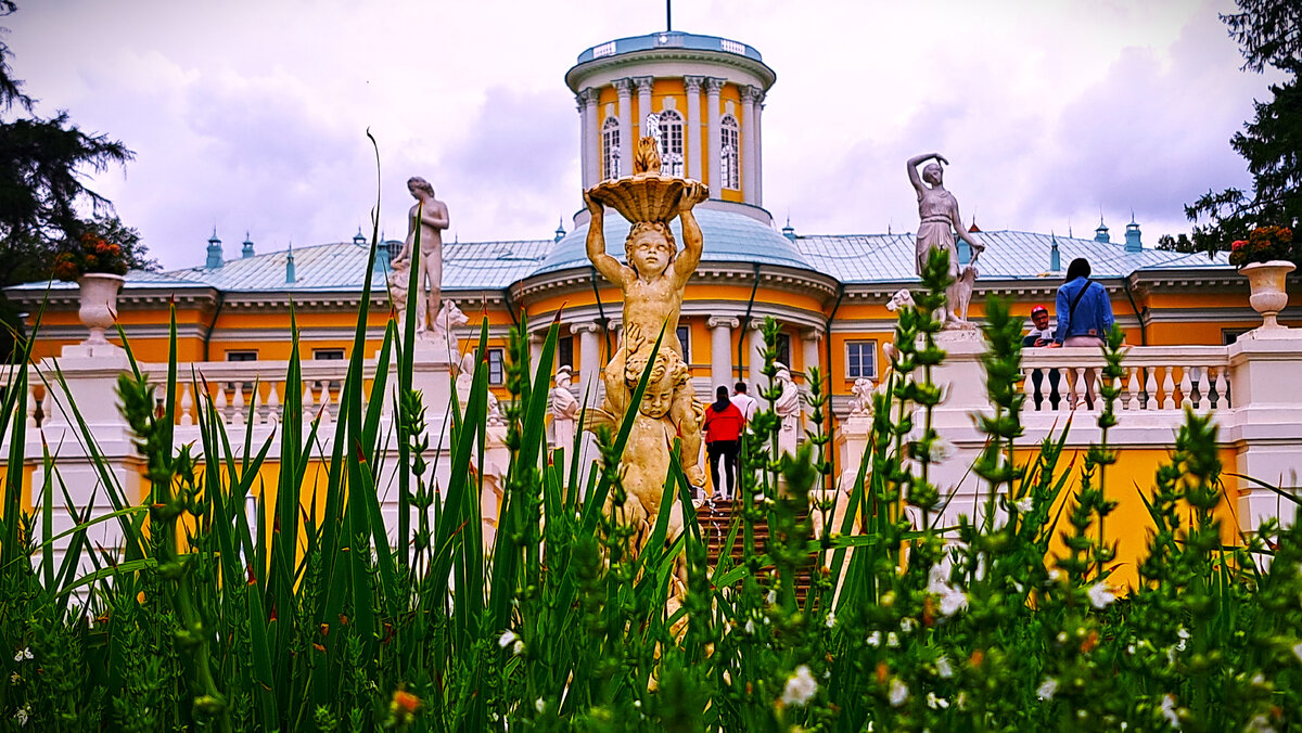 Лето в Архангельском. Юсуповский дворец. Фото автора