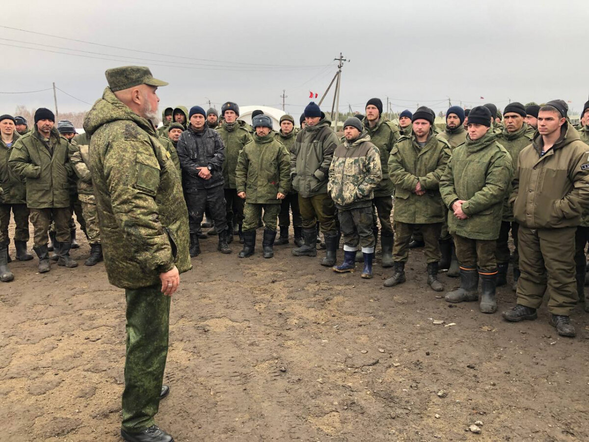 мобилизованные из сольцов поделились фотографиями на переподготовке