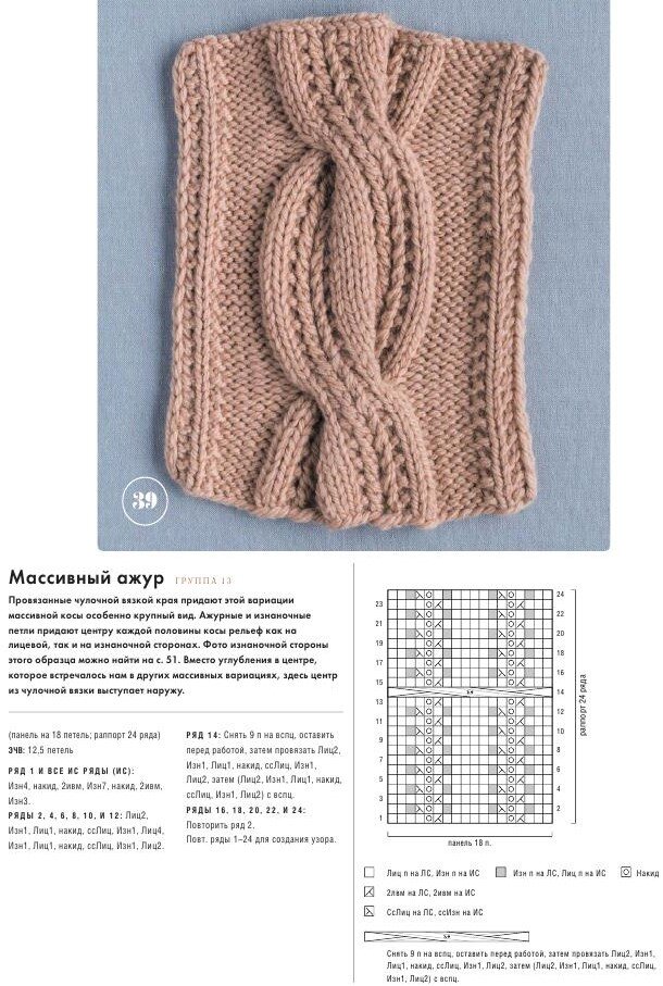 Узор Массивный ажур