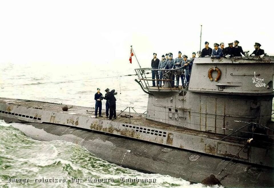 Субмарина "U-618" вышла в поход 