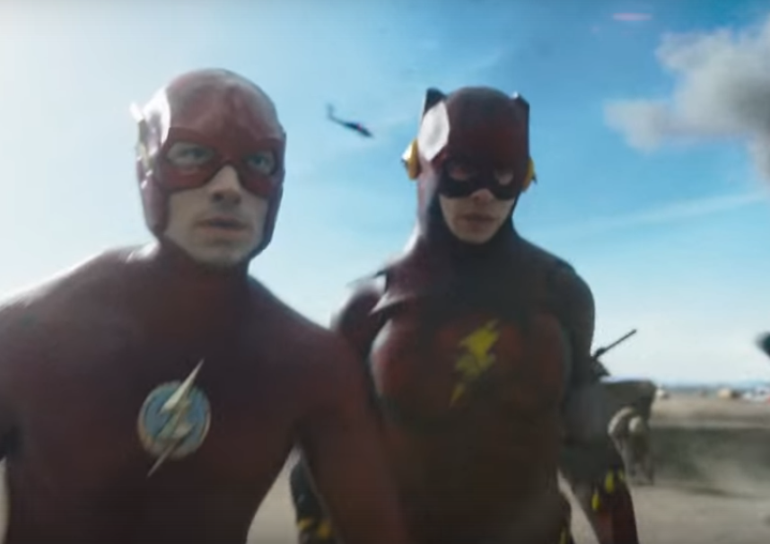 На фото скрин шот Фильма "Флэш", режиссёр Энди Мускетти, кинокомпания Warner Bros Pictures, DC. Скриншот приведен в пример для демонстрации визуальных эффектов. Все материалы размещены исключительно в информационных целях.