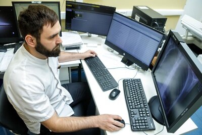    Рентгенолог в областной больнице Люберец © Пресс-служба Министерства здравоохранения Московской области