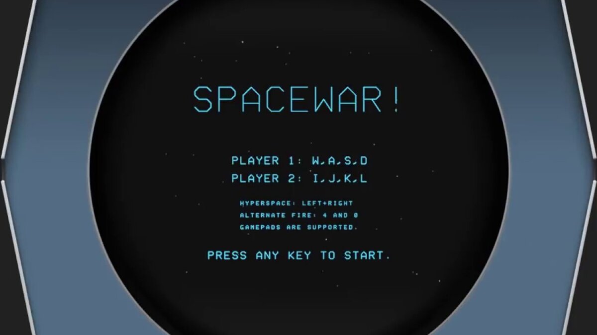 Spacewar - Первая компьютерная игра | HRCode | Дзен