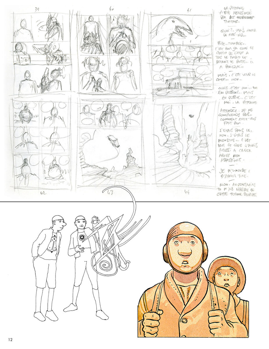 Страница альбома "Moebius Library: The World of Edena"