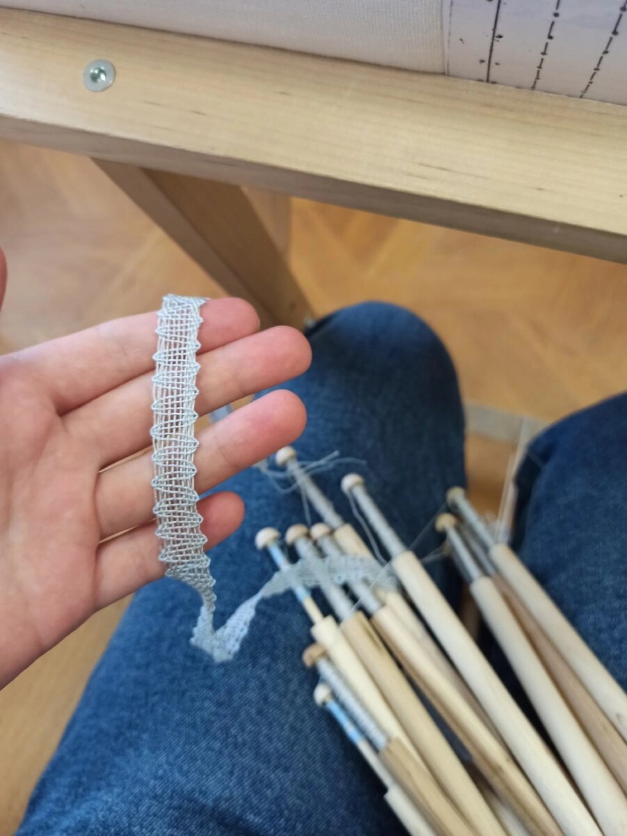 Занятия на курсах по кружевоплетению в Вологде. Фото: из личного архива Алины.