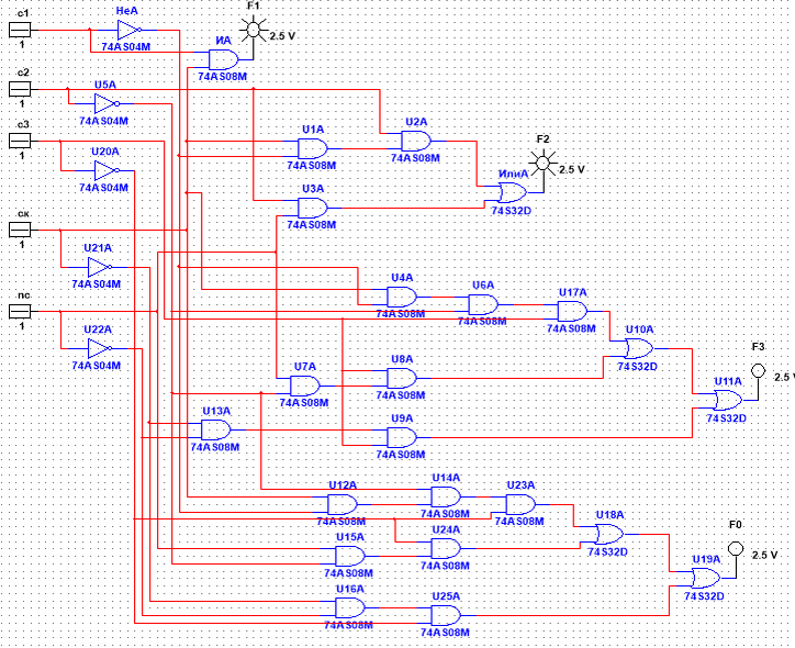 Симулятор логической схемы