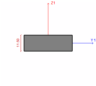 Жёсткость эквивалентной плиты «Пластина  H 11.5»