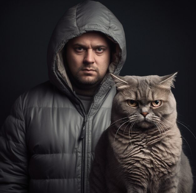 Рисовали я и Midjourney