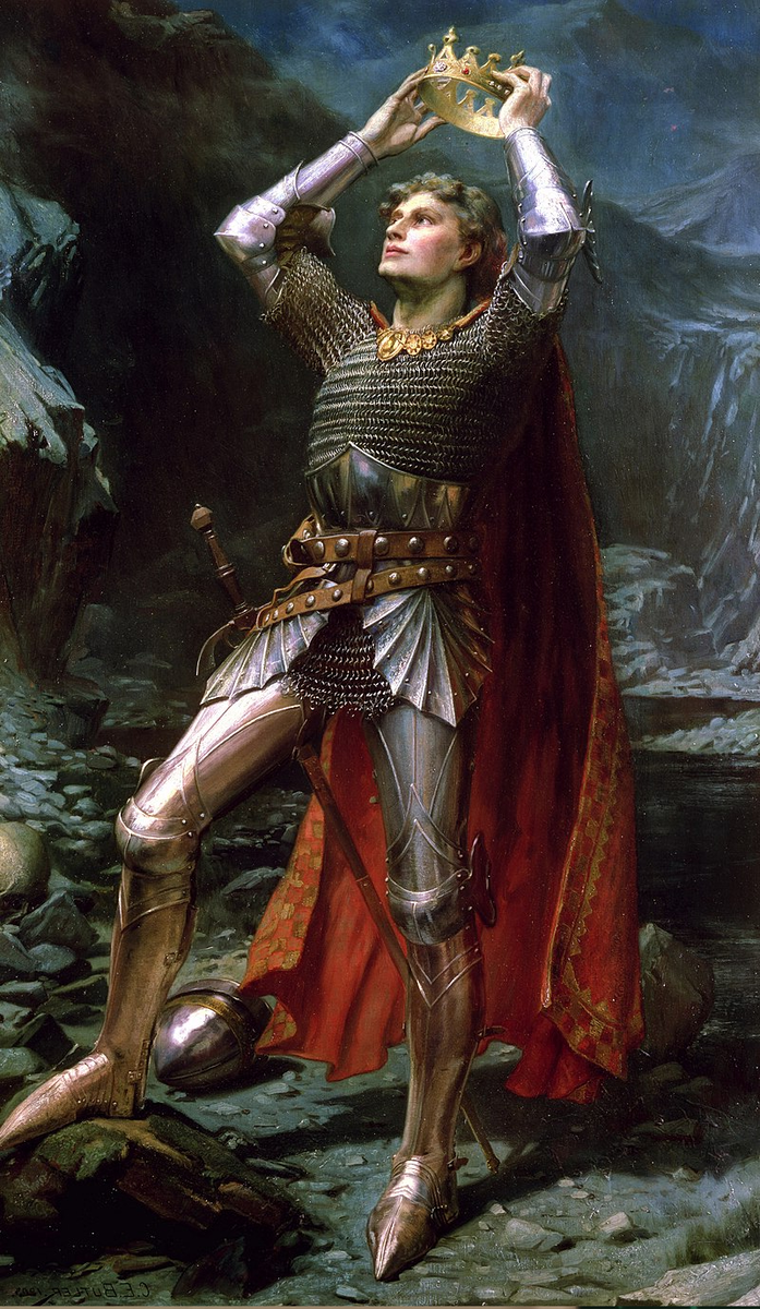 Король Артур. Картина Чарльза Батлера. 1903 год