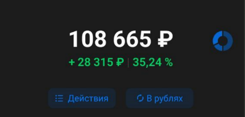 Состояние портфеля