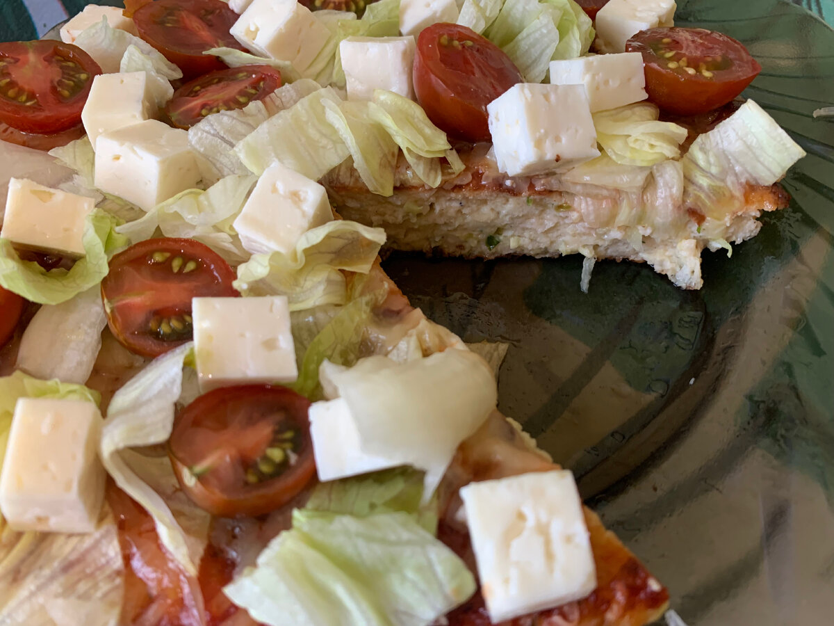 Кабачковая пицца фото автора