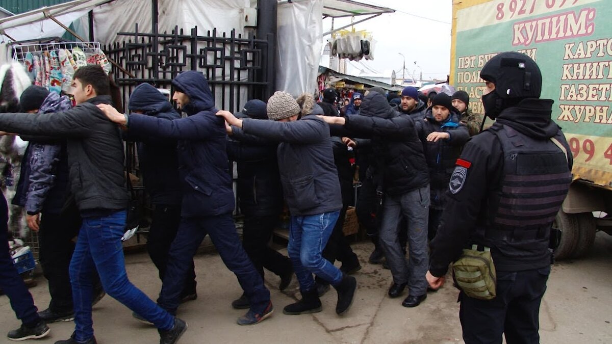 Мигрантов нарушителей выявляют везде.