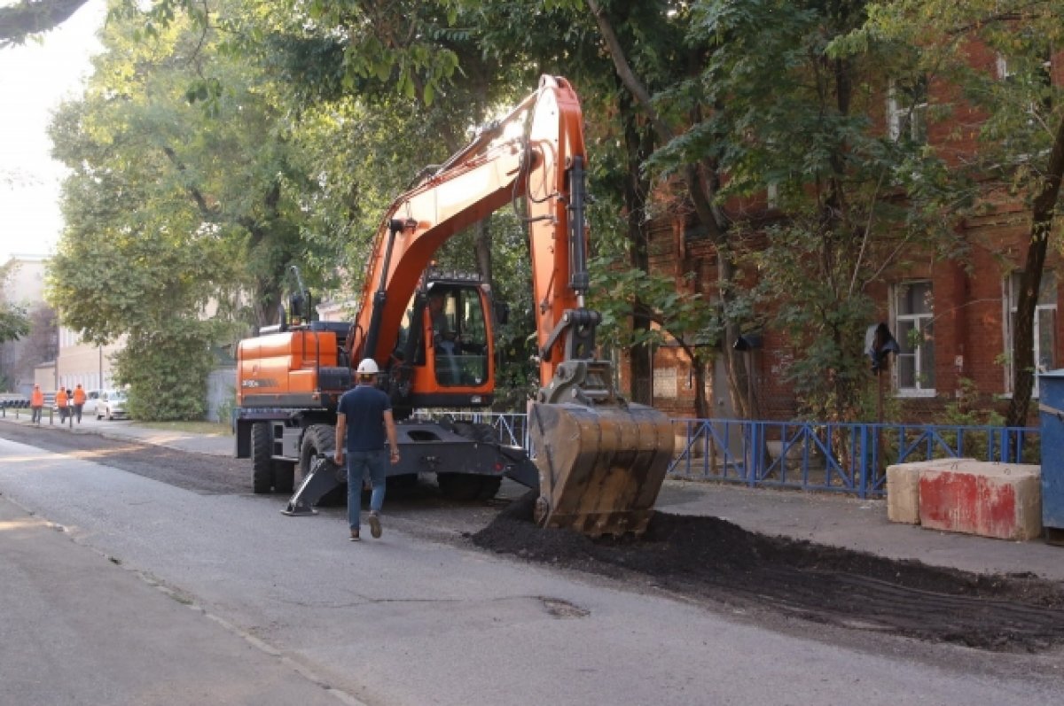    Строительство ливневки началось на улице Братьев Дроздовых в Краснодаре