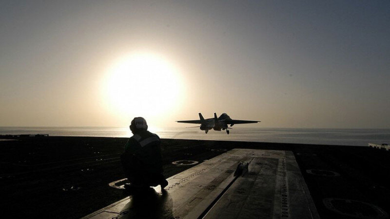     Военный истребитель ВС США. СС0