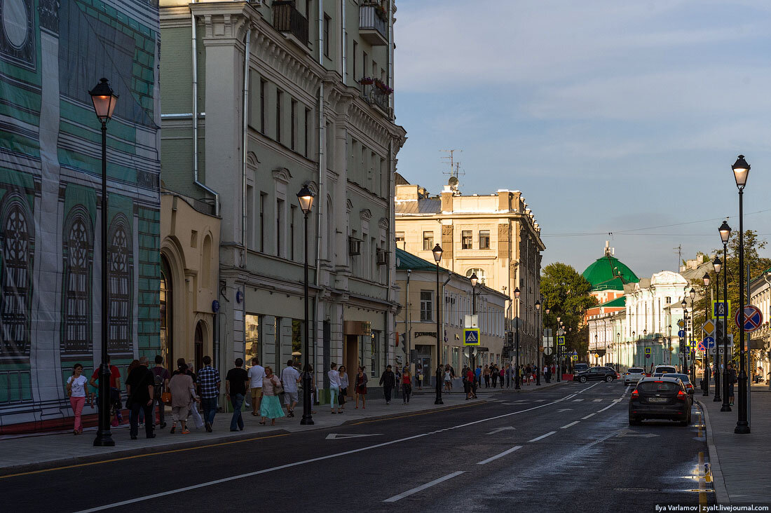 Улица Покровка Москва. Фото с сайта https://bangkokbook.ru