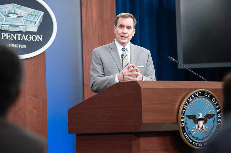    Джон Кирби (cc) Secretary of Defense Public Affairs