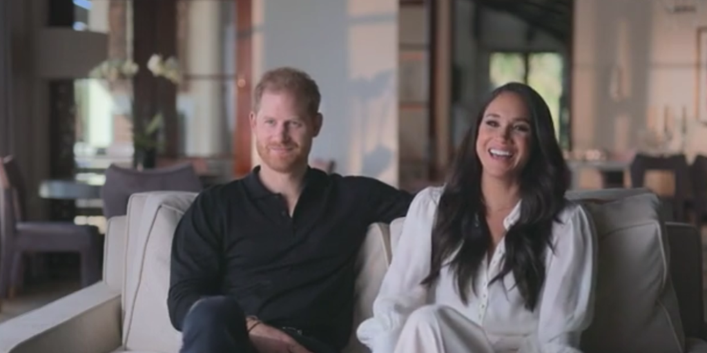    Фото: кадр из сериала "Гарри и Меган"