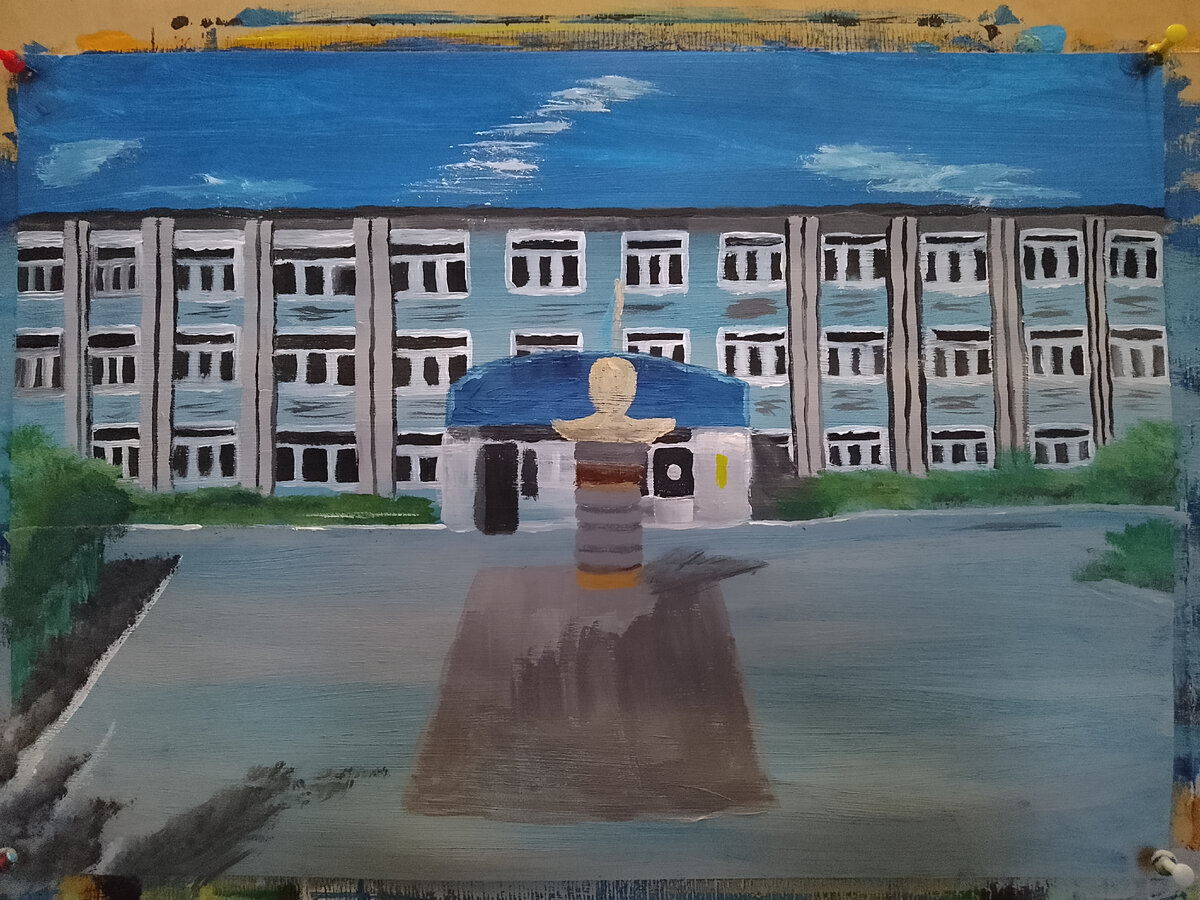 Изобразила колледж Покровский "Высший сельскохозяйственный колледж имени Джалеля Кизатова"