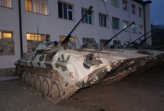    Изъятое в Карабахе вооружение