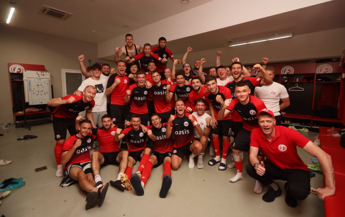 Клуб "Форте" выбил из Кубка России махачкалинское "Динамо". Фото: ФК "Форте"