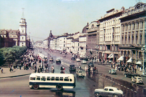 Ленинград 1950-х. Фото в свободном доступе. 