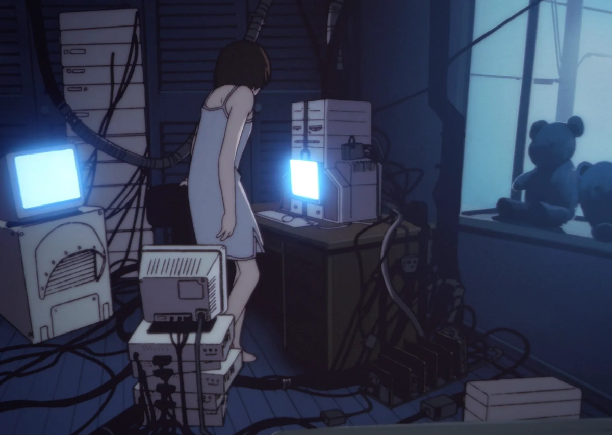 Эксперименты Лэйн - Serial Experiments Lain (1998): Сериал (1 сезон) / Funimation 