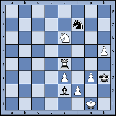 После 1. h5.