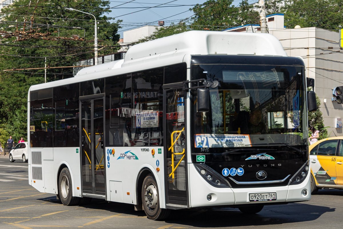    Китайские автобусы начали работать на маршрутах в Ростове