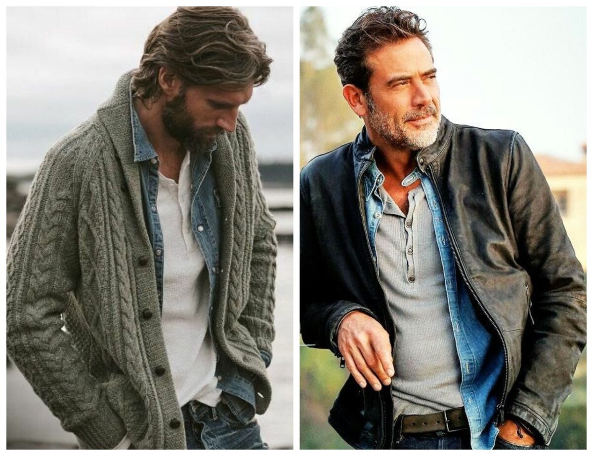 Парни борода ВСЕГДА добавляет нотку натуральности