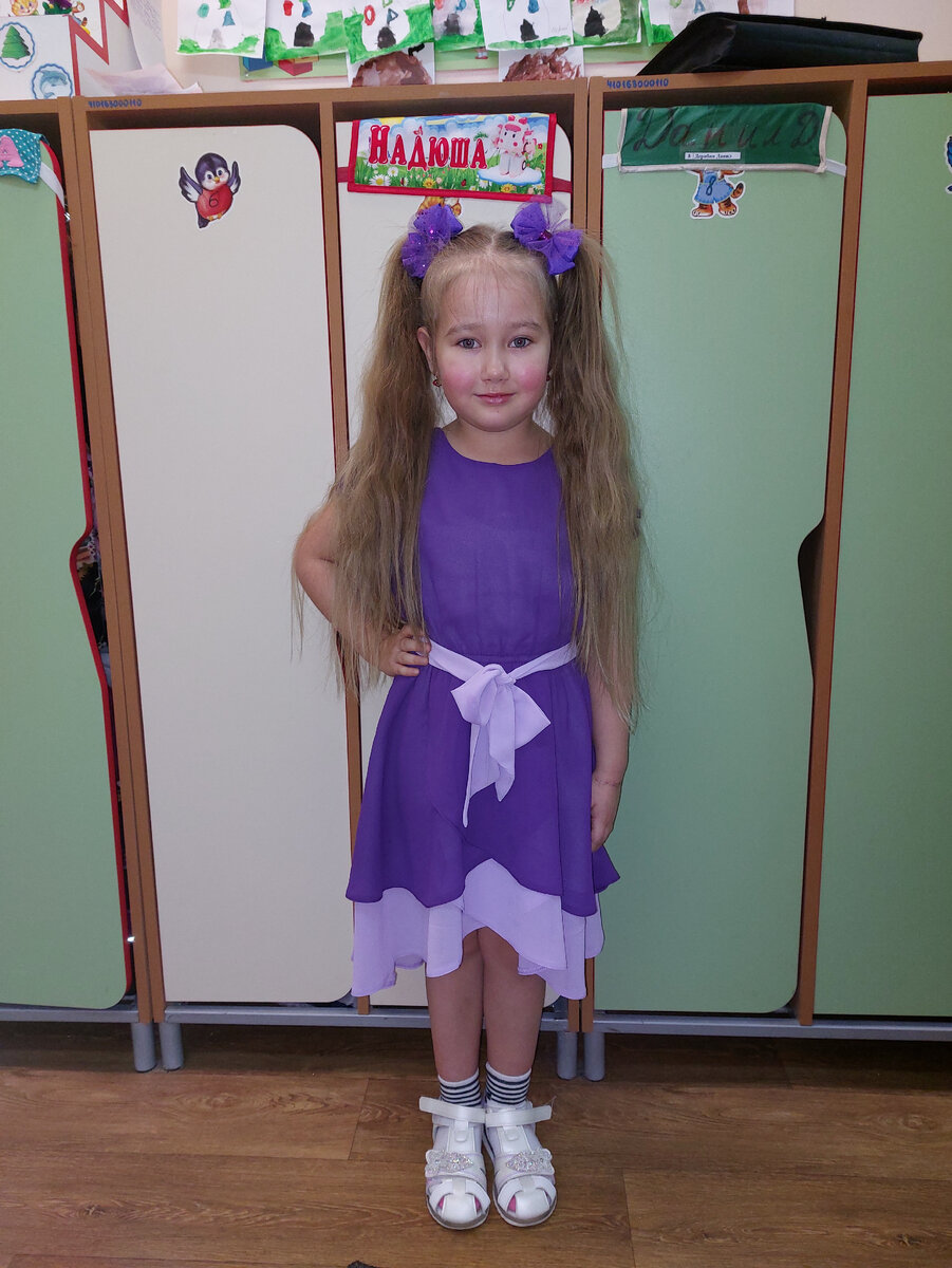 Фото дочки Надюши с праздника в детском саду