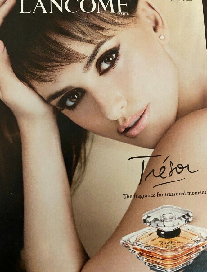 Пенелопа Крус носит аромат Lancome Tresor