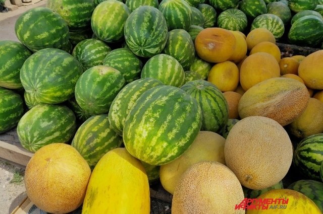    Как выбрать вкусный арбуз и дыню?