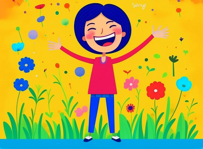 Это я так радуюсь приезду племяшки.